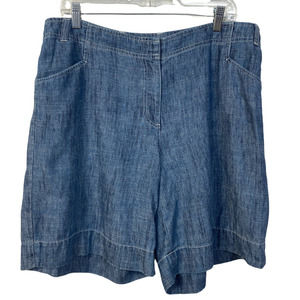 Denim Blue Women's Shorts